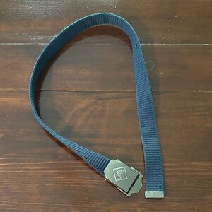Boy Scouts Blue Canvas Belt